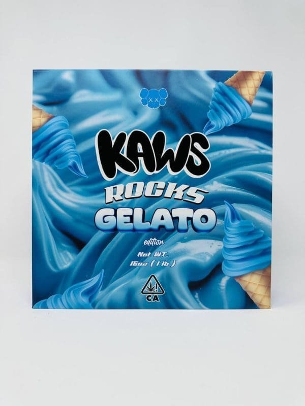 Kaws Rocks Gelato Edition LB Box